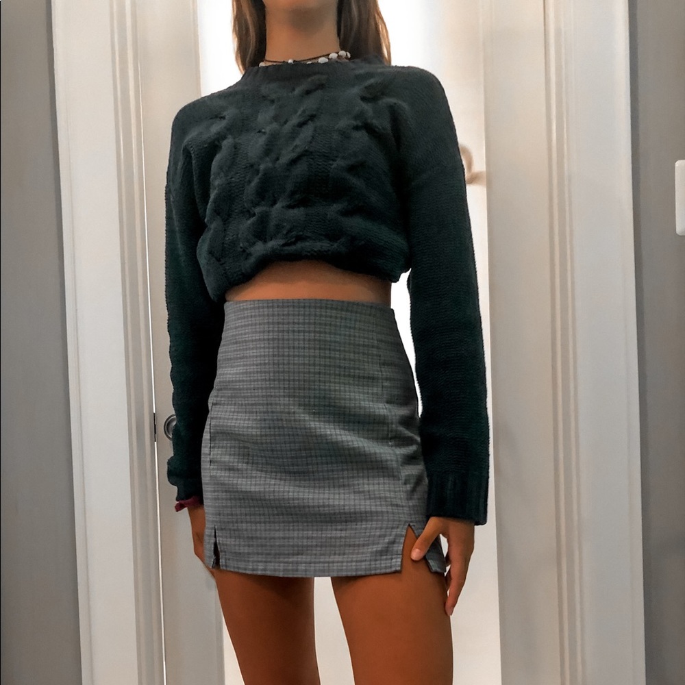 american eagle blue sweater